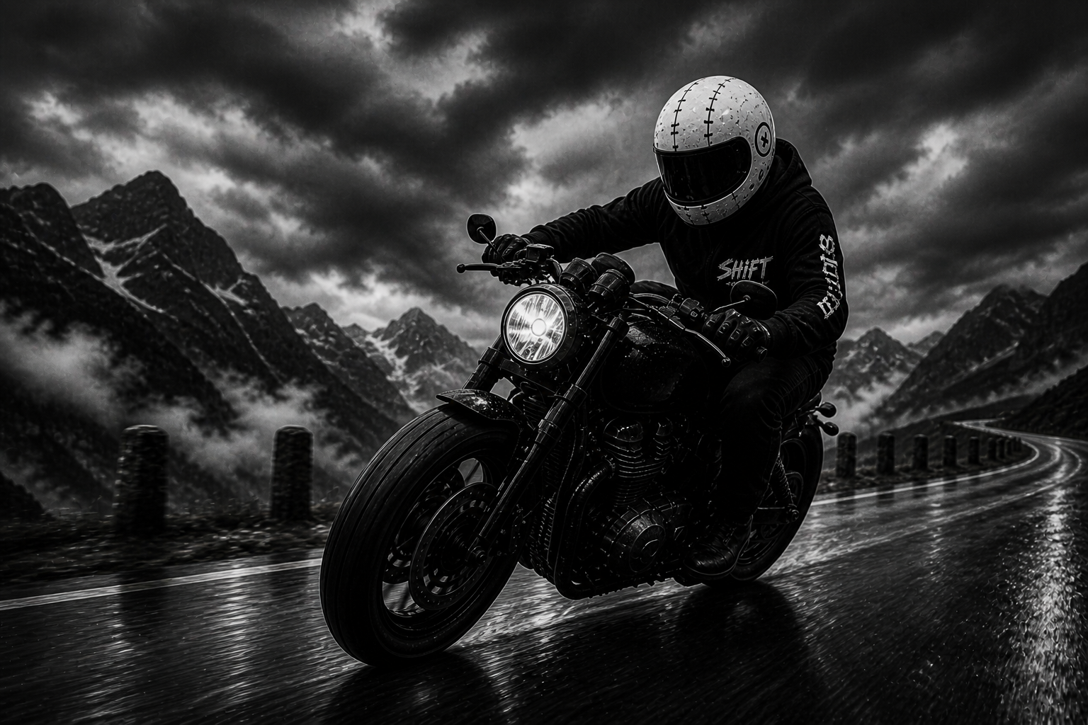 Shift Gremlin mountain road lifestyle image