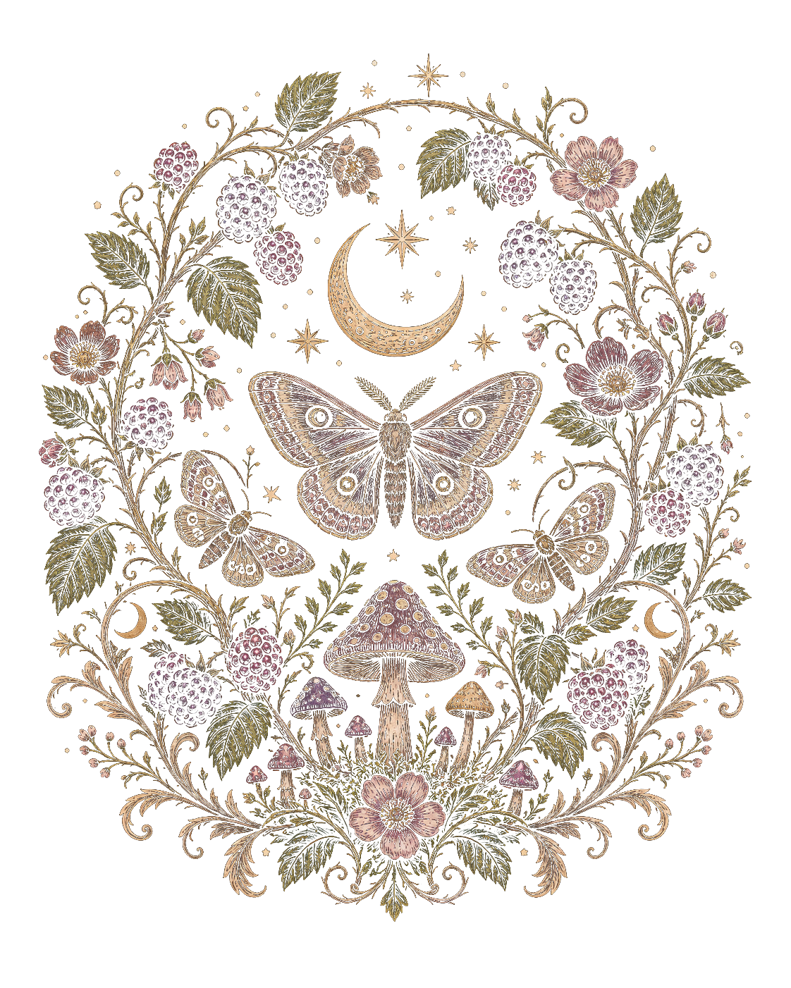 Blackberry Coven print artwork